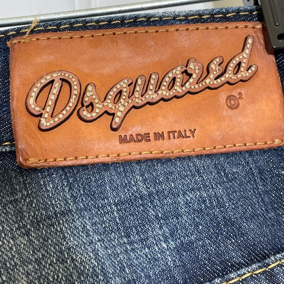 SOLD NWOT DSquared2 Pom Pom Jean Shorts - Picture 6 of 7